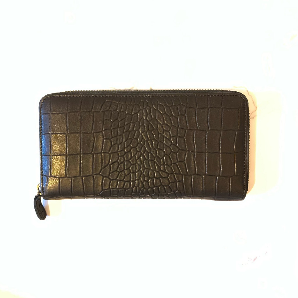 Will Leather Goods Black Leather Wallet